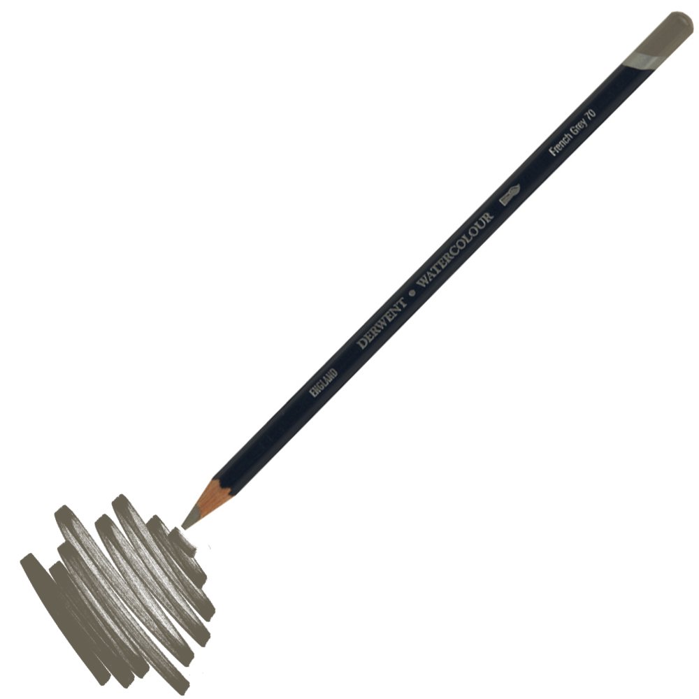 Derwent Watercolour Sulandırılabilir Boya Kalemi  French Grey Derwent Watercolour Sulandırılabilir Boya Kalemi  French Grey