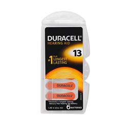 Duracell 13 Numara Düğme Kulaklık Pili İşitme Cihazı İçin 6'lı Paket Duracell 13 Numara Düğme Kulaklık Pili İşitme Cihazı İçin 6'lı Paket