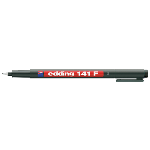 Edding 141 F Permanent Asetat Kalemi Siyah