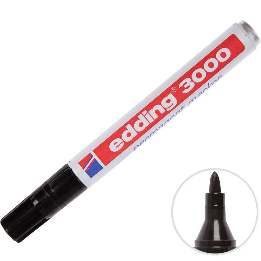 Edding 3000 Permanent Marker Siyah