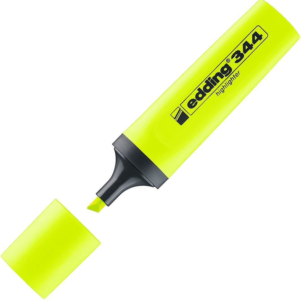 Edding 344 Fosforlu Kalem Sarı Edding 344 Fosforlu Kalem Sarı