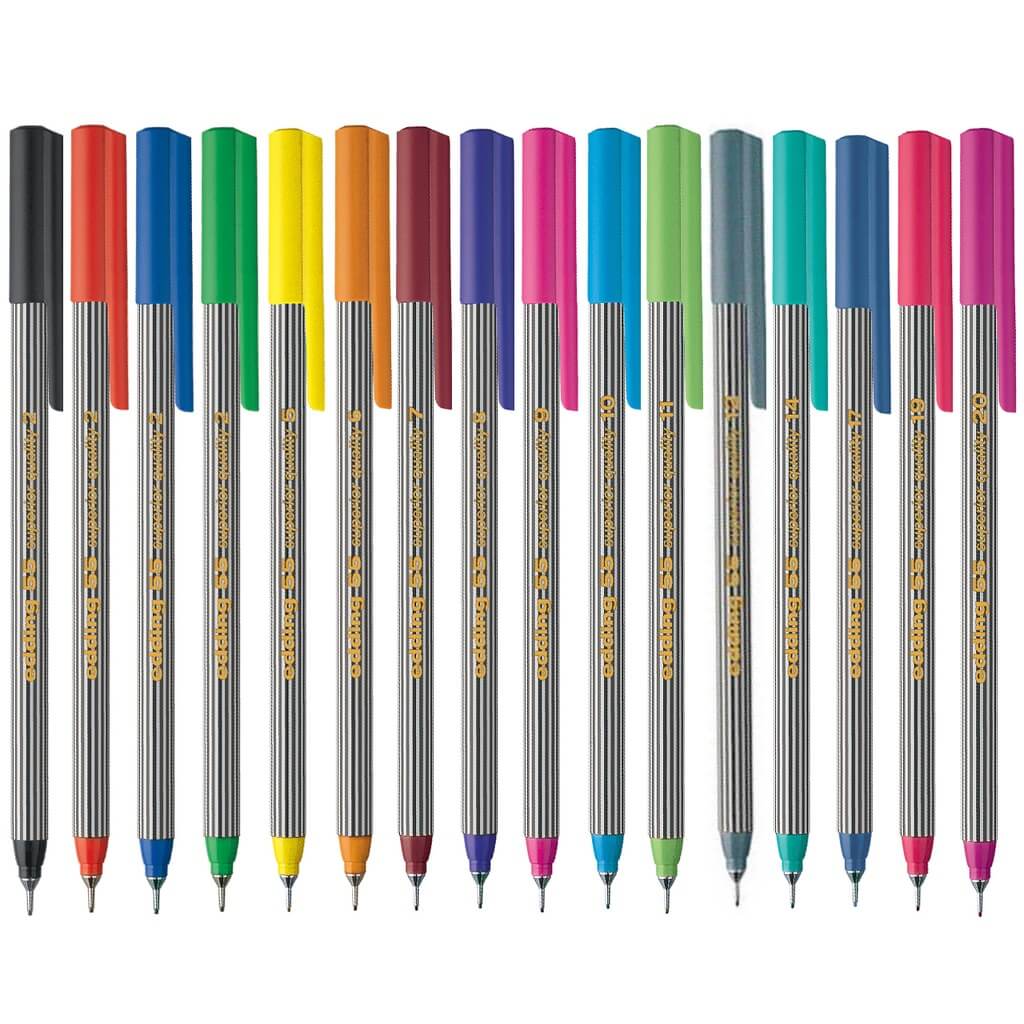 Edding 55 Fineliner Kalem 0.3mm Açık Yeşil