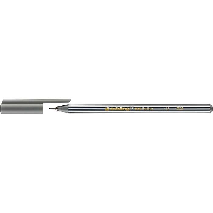 Edding 55 Fineliner Kalem 0.3mm Gri Edding 55 Fineliner Kalem 0.3mm Gri
