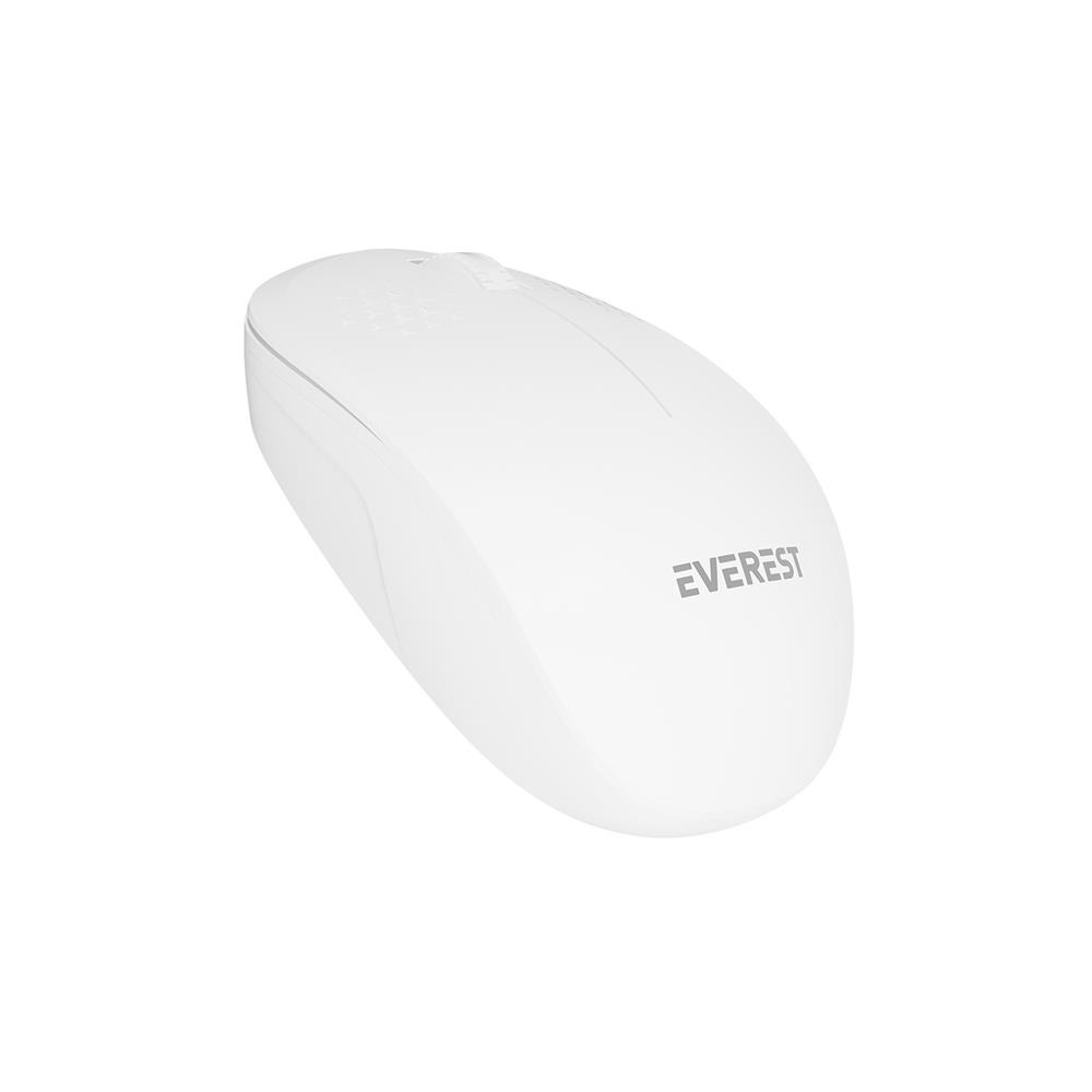 Everest SMW-88 Usb Siyah 2.4Ghz Kablosuz Mouse Beyaz
