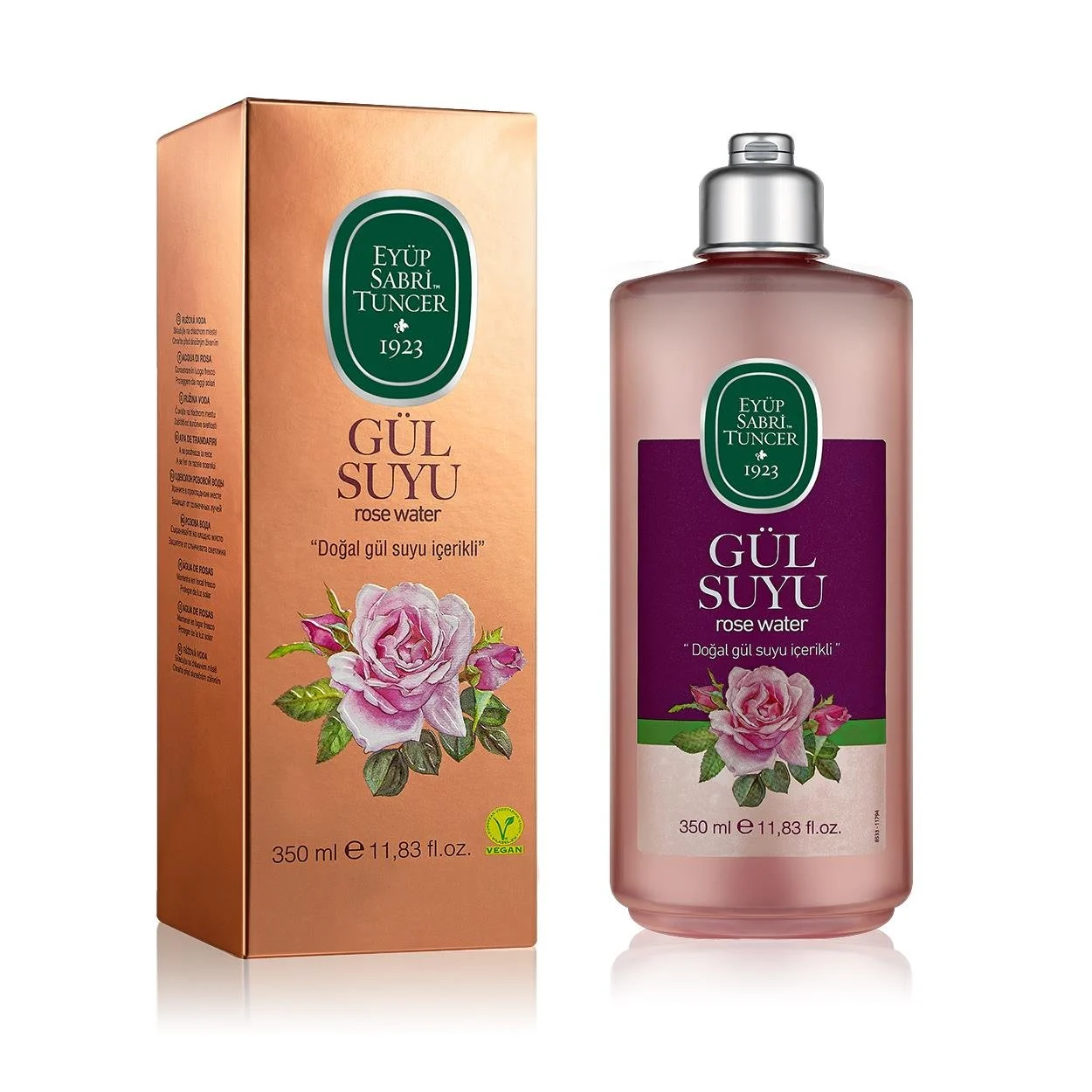Eyüp Sabri Tuncer 350ml Gül Suyu - Pet Şişe Eyüp Sabri Tuncer 350ml Gül Suyu - Pet Şişe