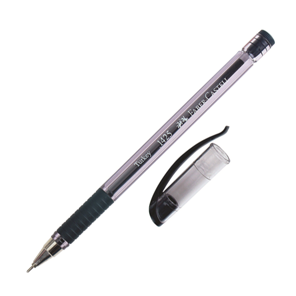 Faber Castell 1425 Tükenmez Kalem 10'lu Kutu Siyah Faber Castell 1425 Tükenmez Kalem 10'lu Kutu Siyah