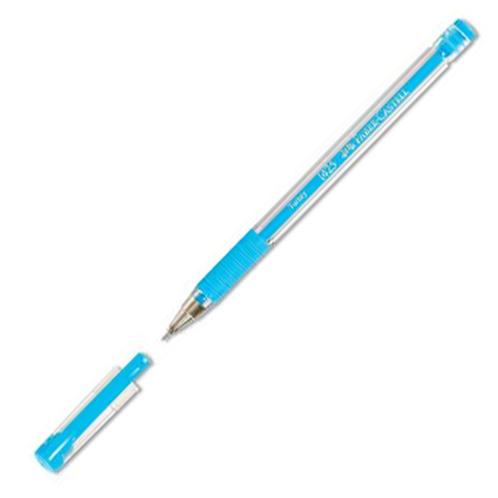 Faber Castell 1425 Tükenmez Kalem 10'lu Kutu Turkuaz