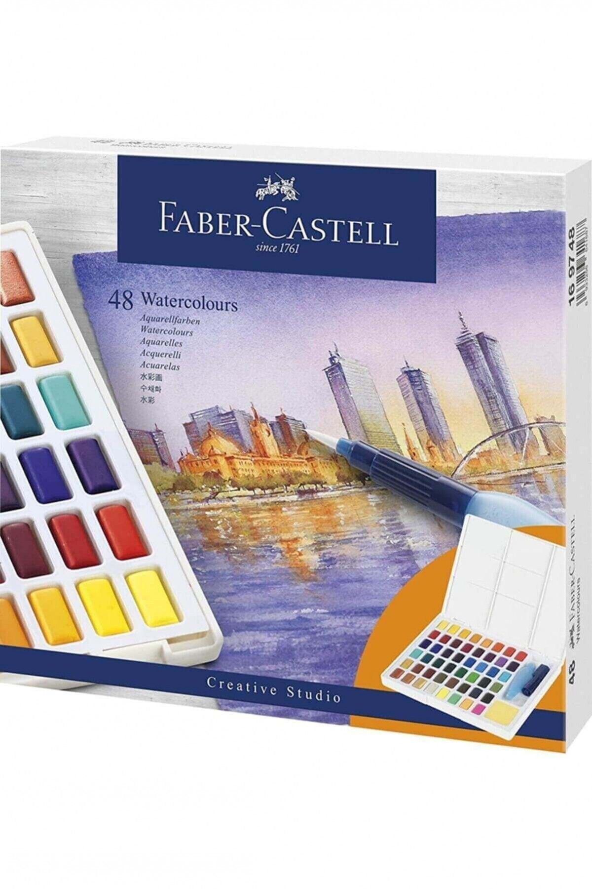Faber Castell Creative Studio 48'li Tablet Suluboya Set Faber Castell Creative Studio 48'li Tablet Suluboya Set