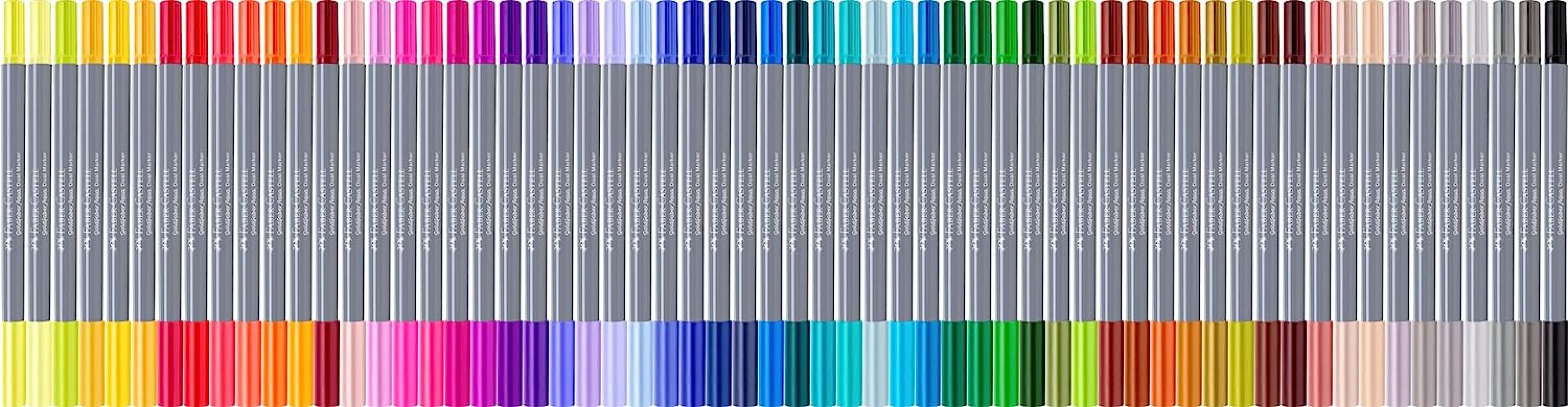 Faber-Castell Goldfaber Aqua Çift Uçlu Markör, Kaligrafi, 6‘lı Boho / 164518 Faber-Castell Goldfaber Aqua Çift Uçlu Markör, Kaligrafi, 6‘lı Boho / 164518
