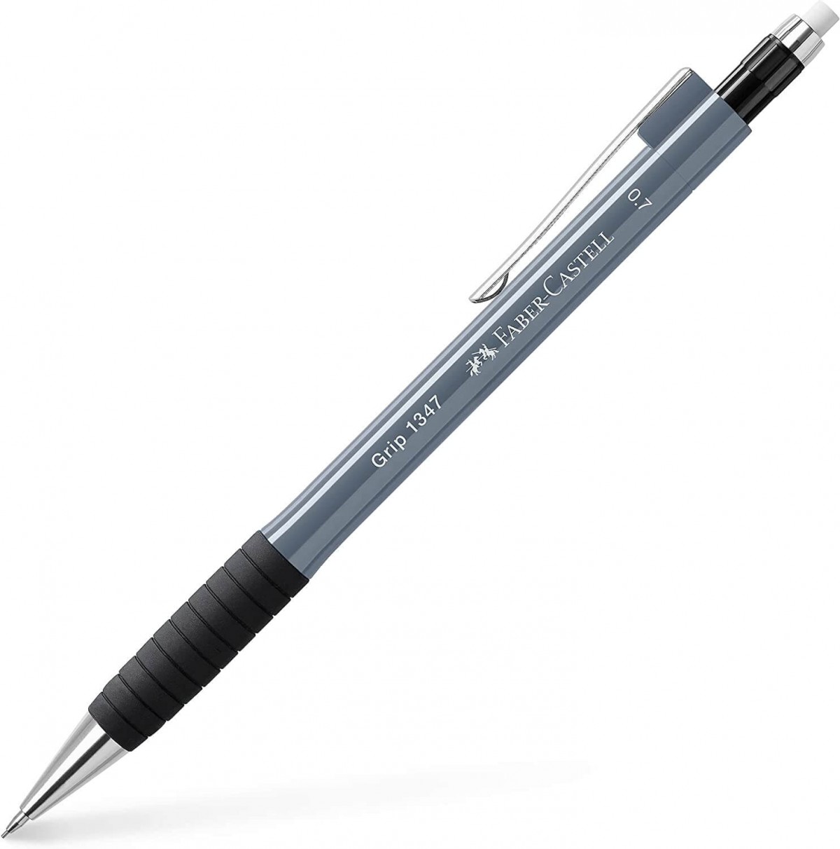 Faber Castell Grip 1347 Mekanik Kurşun Kalem 0.7mm Stone Grey