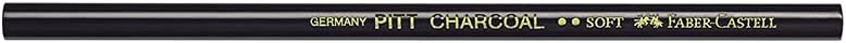 Faber Castell Pitt Charcoal Doğal Kömür Füzen Kalem Soft / 117403