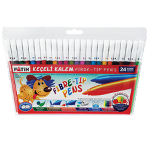 Fatih 24'lü Keçeli Boya Kalemi / 34050