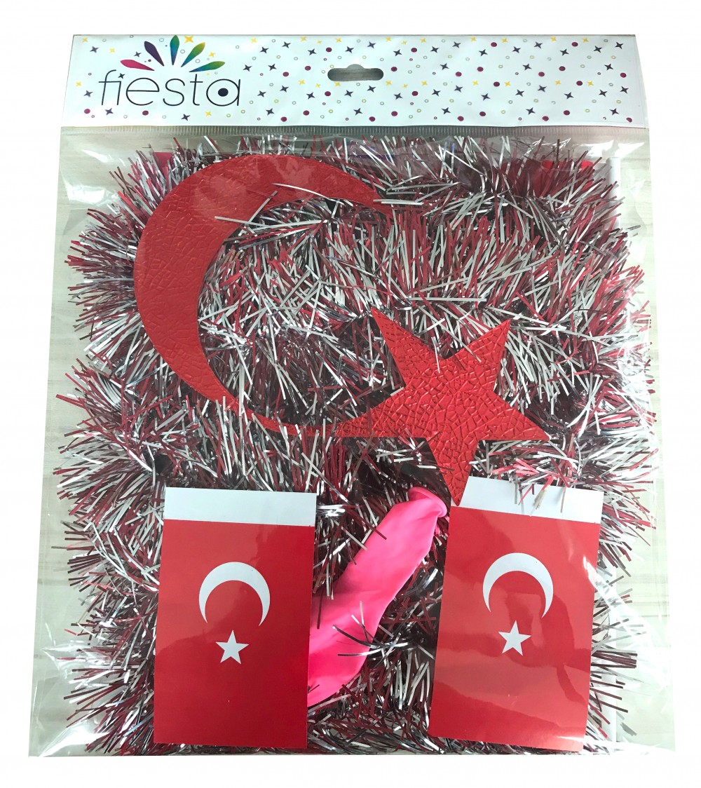 Fiesta Bayraklı Okul Süsü Seti Fiesta Bayraklı Okul Süsü Seti