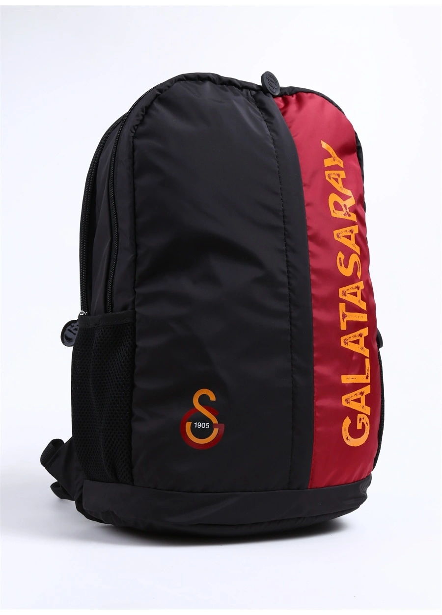 Galatasaray Kaligrafik Baskılı Çift Gözlü Siyah Çanta / 23526 Galatasaray Kaligrafik Baskılı Çift Gözlü Siyah Çanta / 23526