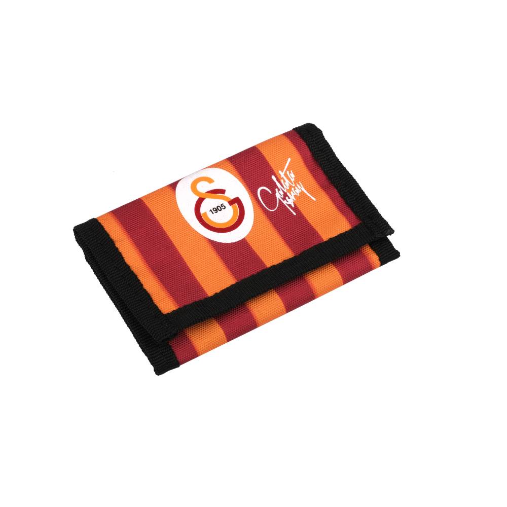 Galatasaray Lisanslı Çubuklu Kumaş Cüzdan / 24522