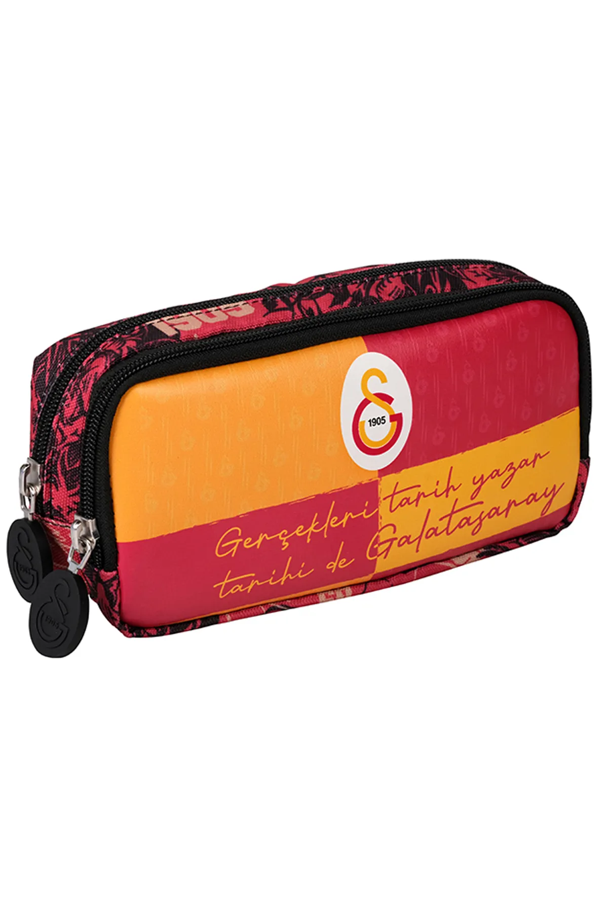 Galatasaray Parçalı Desen Çift Gözlü Kalemlik / 24547 Galatasaray Parçalı Desen Çift Gözlü Kalemlik / 24547