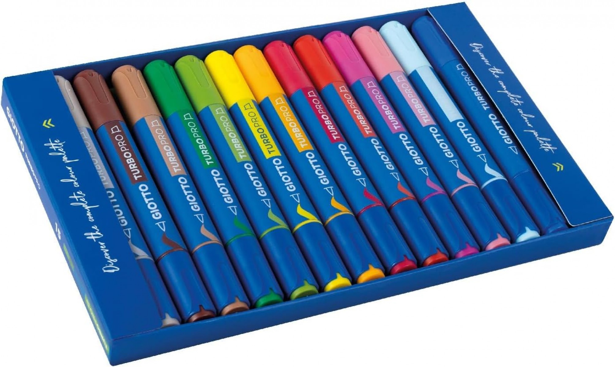 Giotto Turbo Pro 15'li Çift Uçlu Marker Kalem Seti / 427800