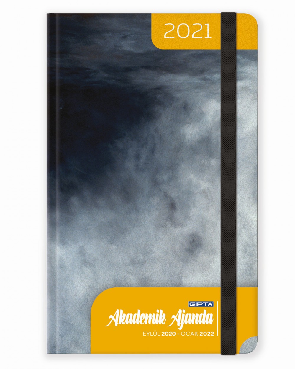 Gıpta 2020-2021 Dikişli Akademik Ajanda - Gri