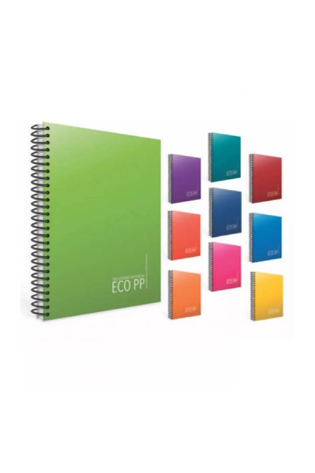 Gıpta Eko A4 120yp Spiralli Plastik Kapak Not Defteri Kareli - 1 Adet / 3-2036000-2012 Gıpta Eko A4 120yp Spiralli Plastik Kapak Not Defteri Kareli - 1 Adet / 3-2036000-2012