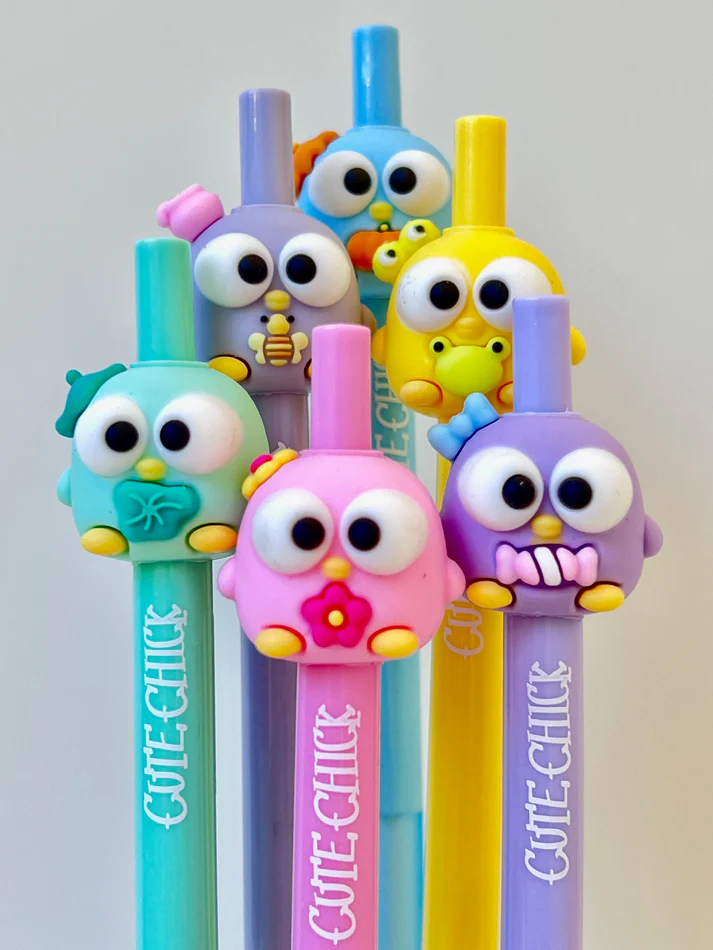 Gıpta Kids Chick Cute 3D 0.7mm Mekanik Kurşun Kalem Civciv - 1 Adet /