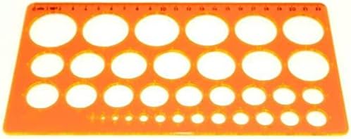 Hatas 1-36mm Büyük Daire Şablonu / 02272