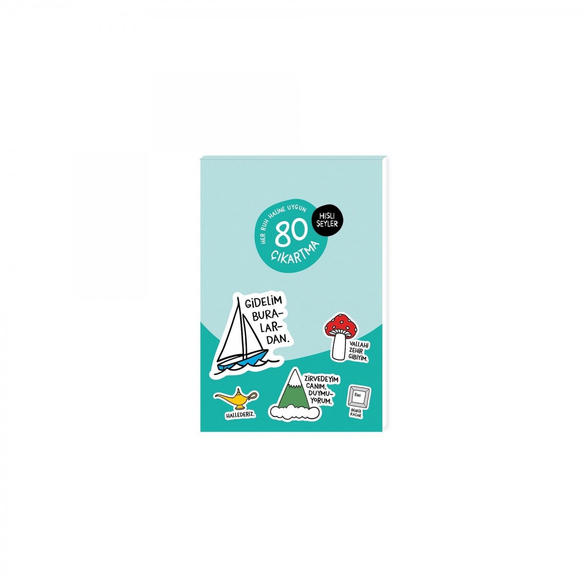 Hisli Şeyler 12x17cm 8yp Sticker Albümü / 221320 Hisli Şeyler 12x17cm 8yp Sticker Albümü / 221320