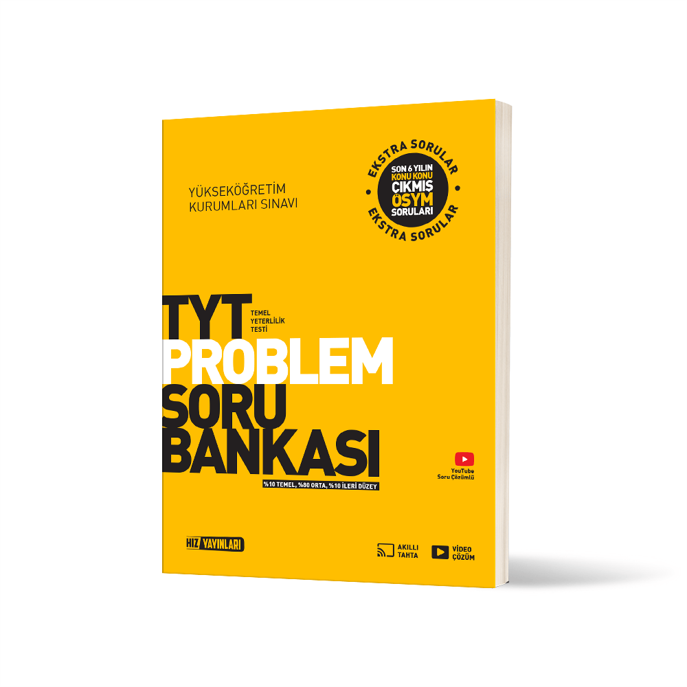 Hız Yayınları TYT Problem Soru Bankası Hız Yayınları TYT Problem Soru Bankası