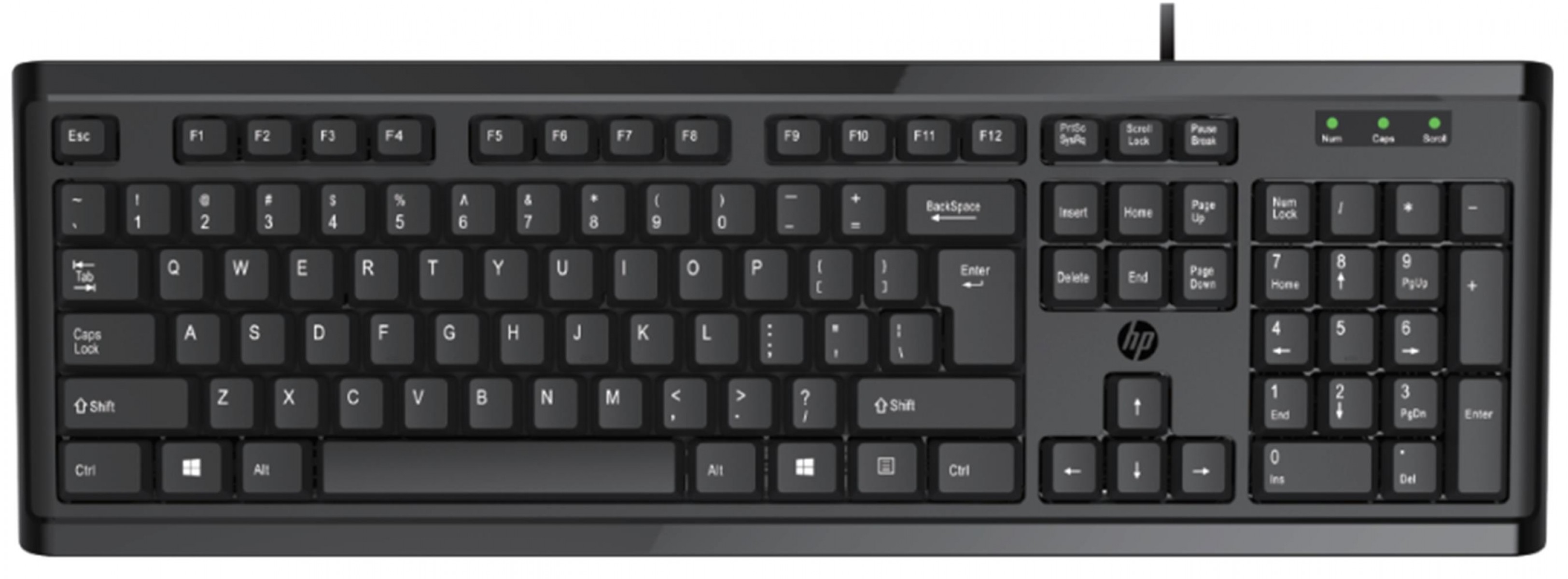 HP 6CB78PA K10 Kablolu Klavye