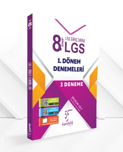 Karekök Yayınları 8. Sınıf  LGS 1. Dönem Denemeleri