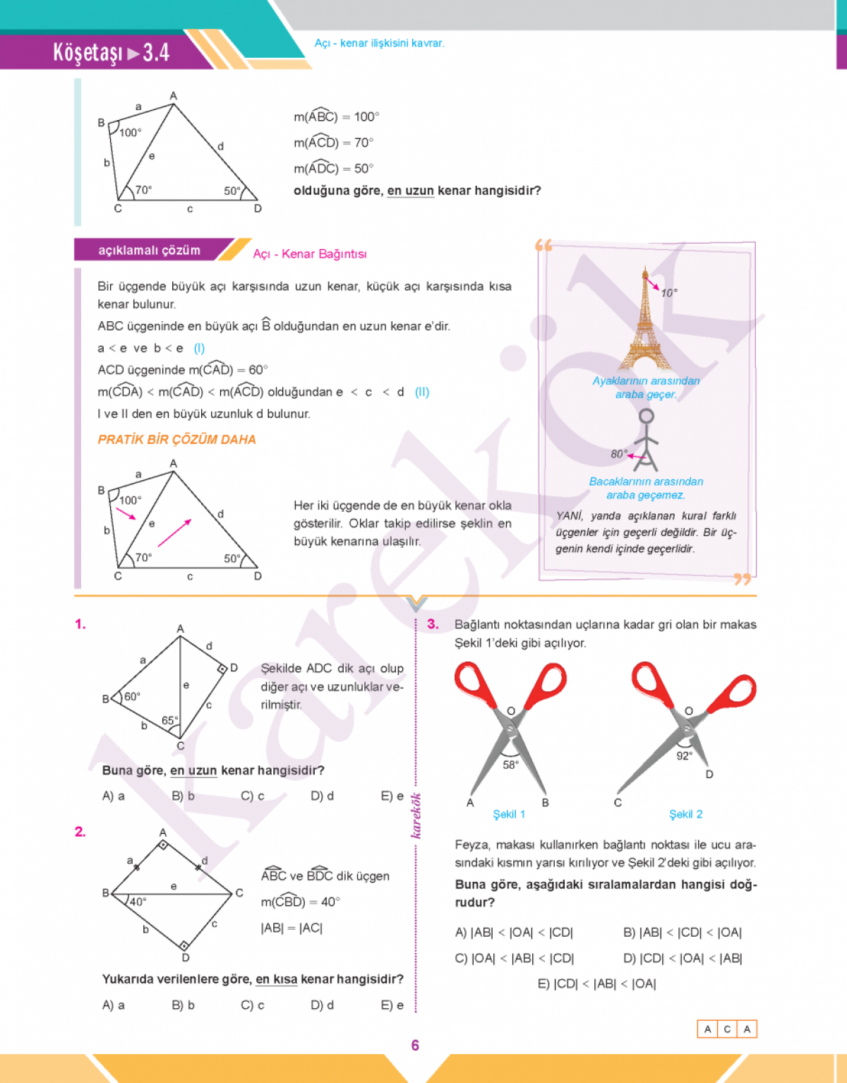 Karekök Yayınları TYT Geometri 1. Kitap MPS