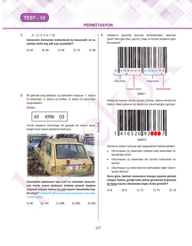 Karekök Yayınları TYT Matematik Soru Bankası
