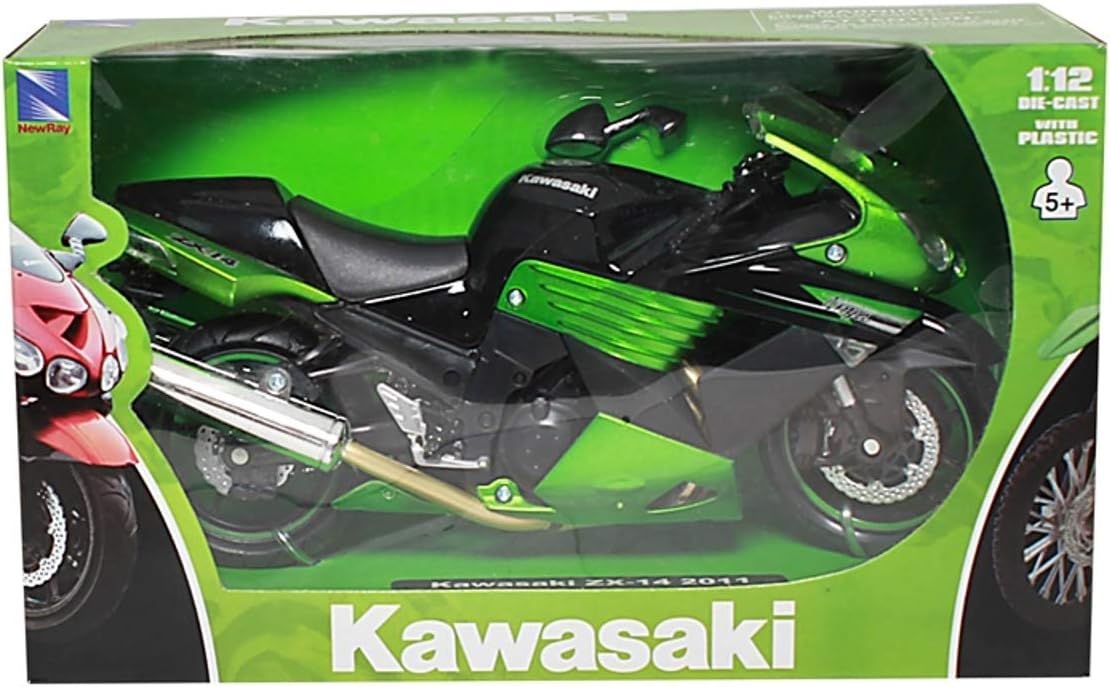 Kawasaki ZX-14 Model Motorsiklet 1/12 Ölçek Kawasaki ZX-14 Model Motorsiklet 1/12 Ölçek