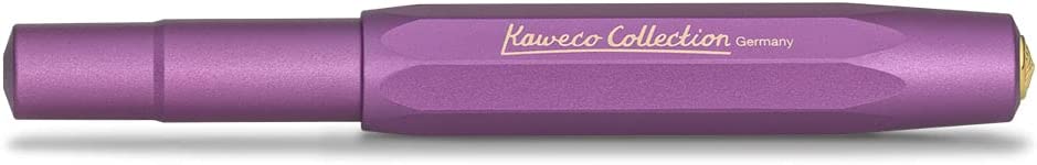 Kaweco Al Sport Collection Dolma Kalem, Metalik Mor, EF Uç / 10002126