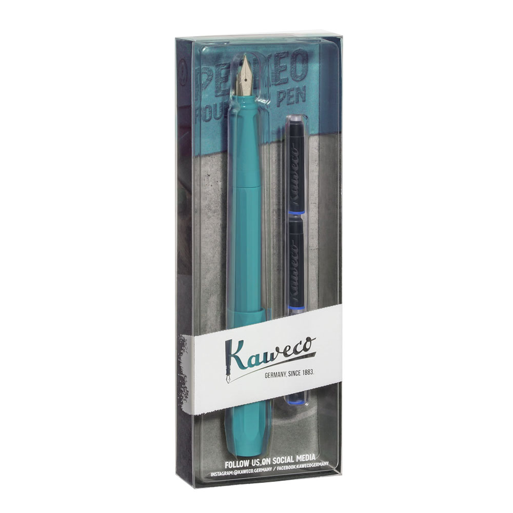 Kaweco Perkeo Dolma Kalem Seti Breezy Teal M Uç / 10002229