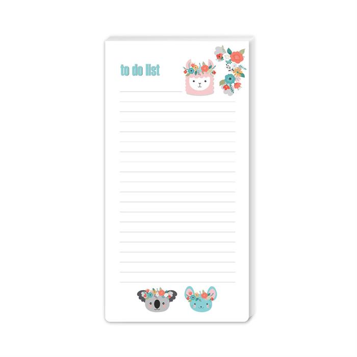 Keksin Color 40 Yaprak Çizgili To Do List  Koalalama