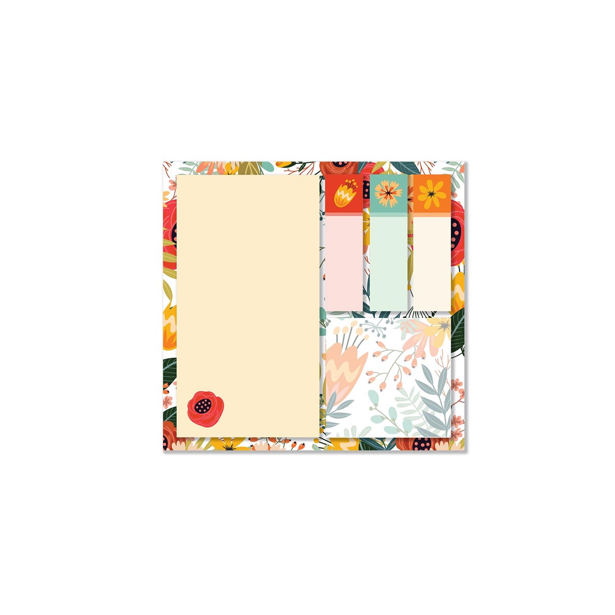 Keskin Color 12x12cm 5'li Yapışkanlı Not Kağıdı Seti - Spiring