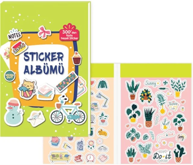Keskin Color 12x17cm 16Yp Sticker ALbümü / 221330 Keskin Color 12x17cm 16Yp Sticker ALbümü / 221330