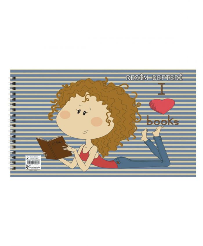 Keskin Color 18x24cm 15yp Spiralli Resim Defteri