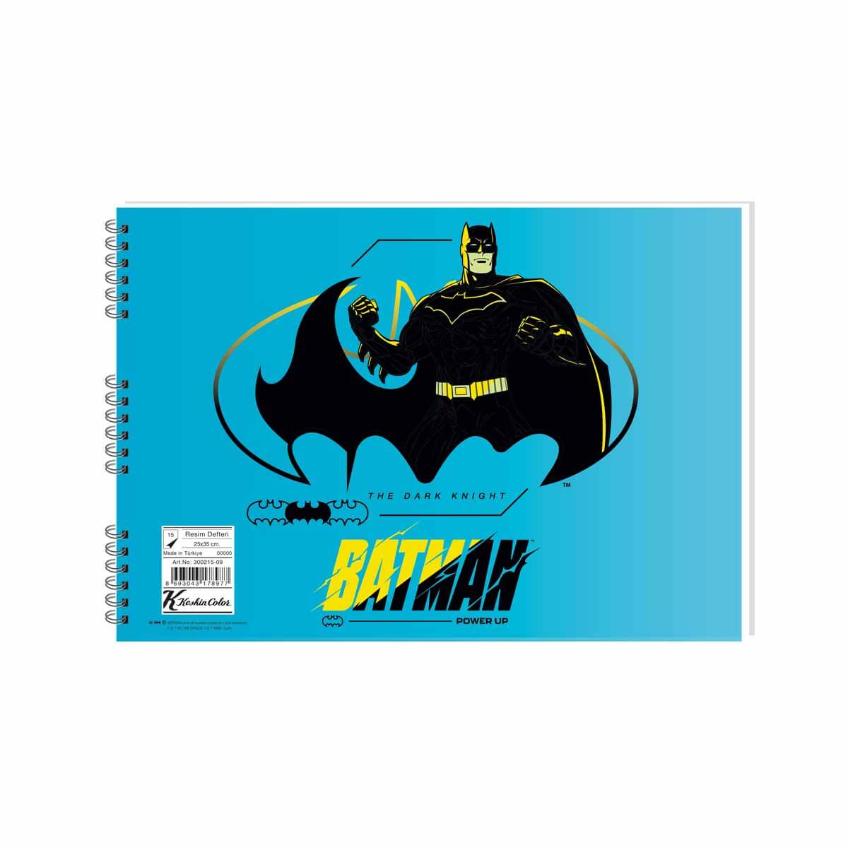 Keskin Color Batman 25x35cm 15yp Spiralli Resim Defteri / 300215-08