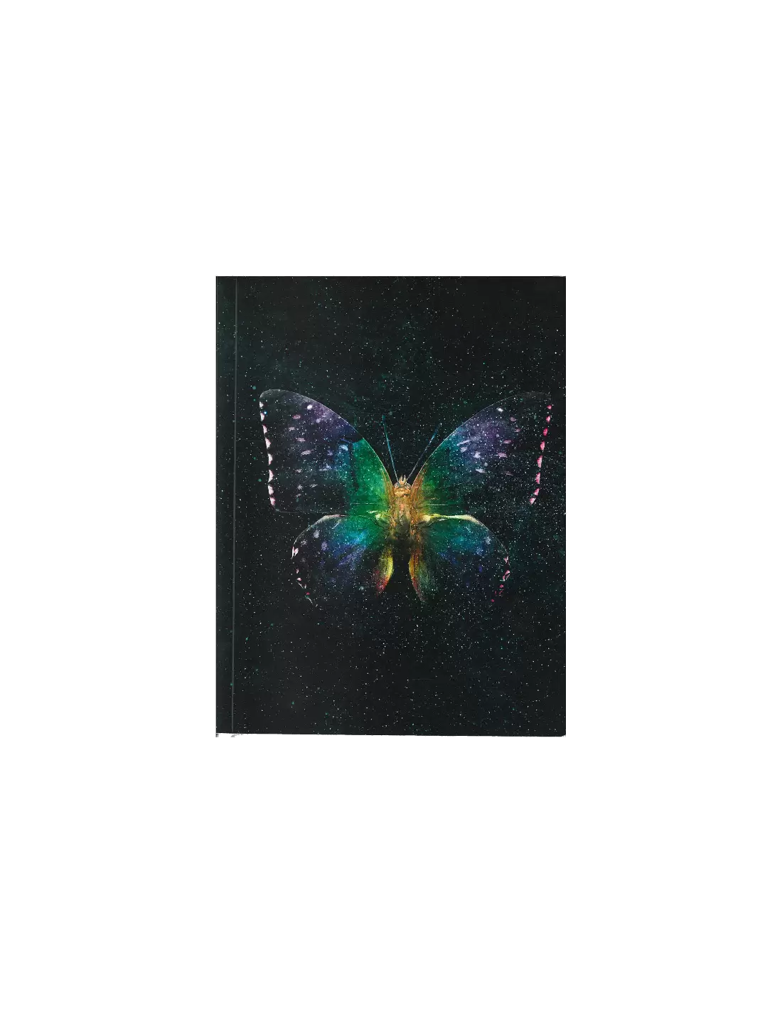 Keskin Color Butterfly 13x16.5cm 80yp  Dikişli Not Defteri Kareli - 1 Adet