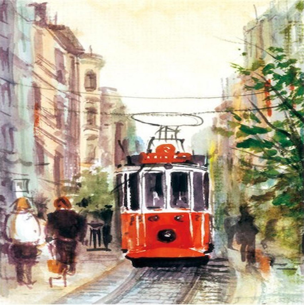 Keskin Puzzle 1000 "İstiklal Caddesinde Tramway"