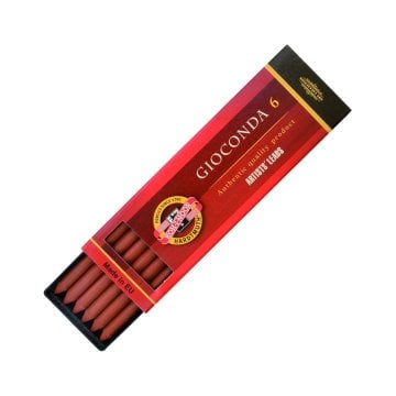 Koh-i Noor Gioconda 4345 Portmin Kalem Ucu 5.6x120mm 6'lı Russet Sepia