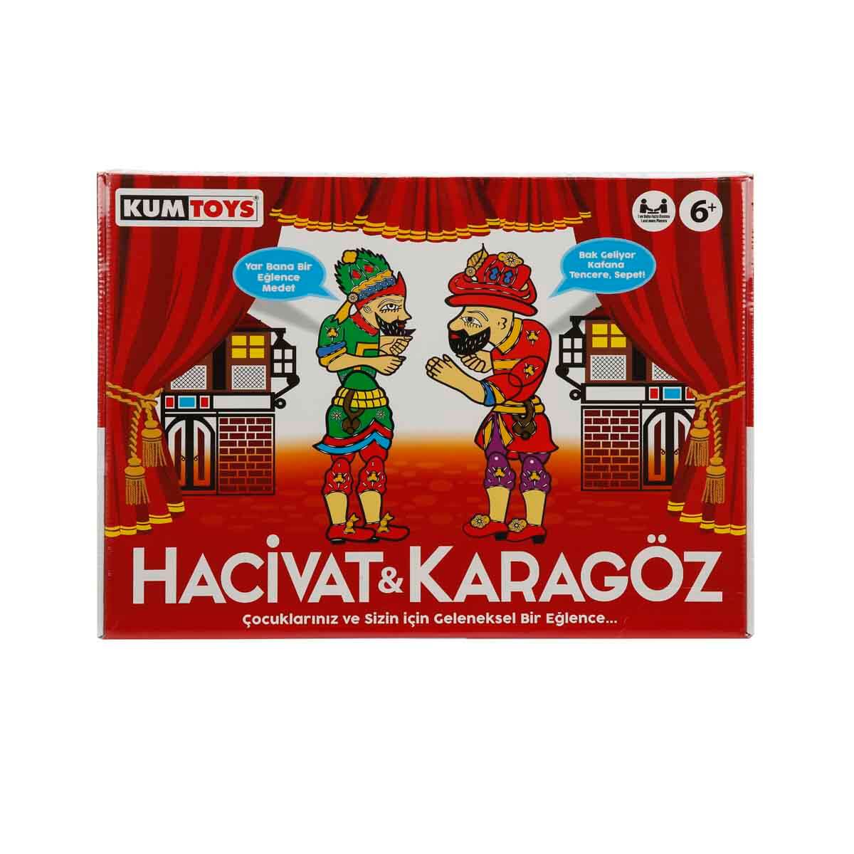 Kumtoys Hacivat ve Karagöz Sahne Oyunu