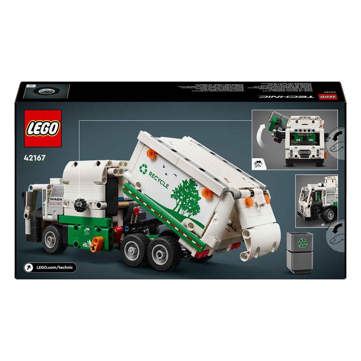 LEGO® Technic Mack® LR Elektrikli Çöp Kamyonu - 503 Parça / 6470638 LEGO® Technic Mack® LR Elektrikli Çöp Kamyonu - 503 Parça / 6470638