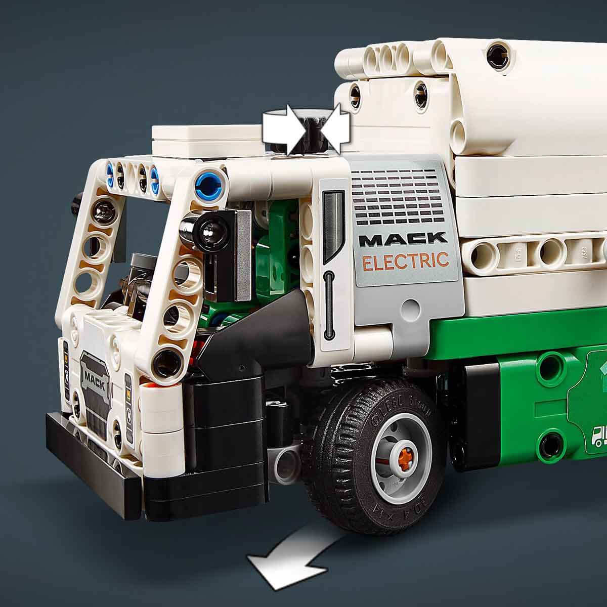 LEGO® Technic Mack® LR Elektrikli Çöp Kamyonu - 503 Parça / 6470638