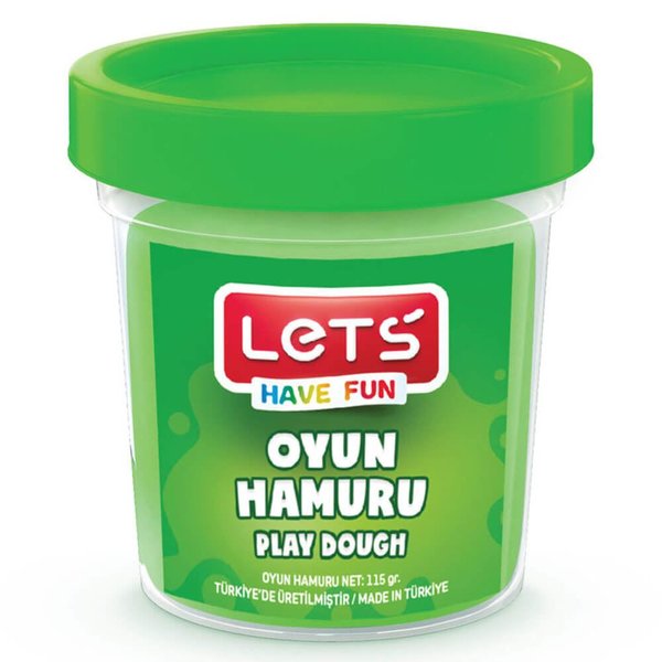 Lets Oyun Hamuru 115gr Yeşil Lets Oyun Hamuru 115gr Yeşil
