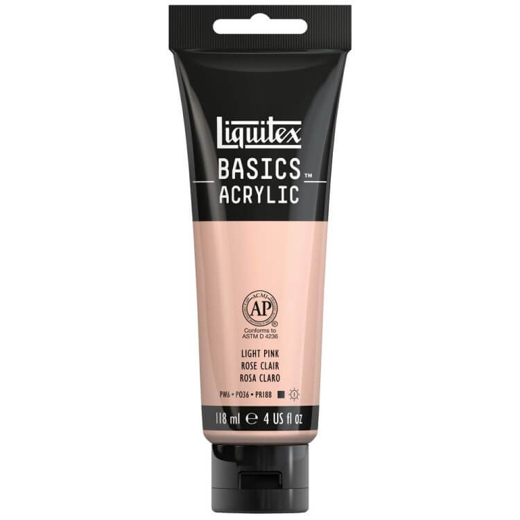 Liquitex Basics Acrylic 118ml Akrilik Boya Light Pink 810