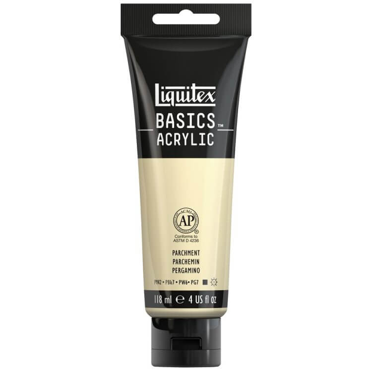 Liquitex Basics Acrylic 118ml Akrilik Boya Parchment 436 Liquitex Basics Acrylic 118ml Akrilik Boya Parchment 436
