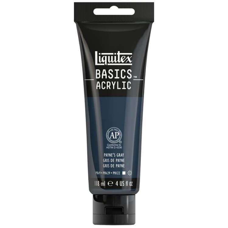 Liquitex Basics Acrylic 118ml Akrilik Boya Payne's Grey 310 Liquitex Basics Acrylic 118ml Akrilik Boya Payne's Grey 310