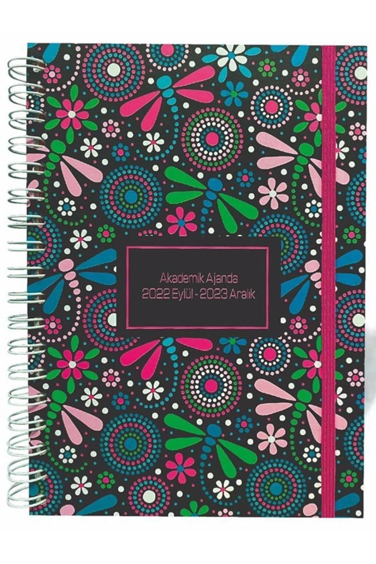 Lizy 17x24cm 2022 Eylül - 2023 Aralık Akademik Ajanda Siyah Mozaik Lizy 17x24cm 2022 Eylül - 2023 Aralık Akademik Ajanda Siyah Mozaik